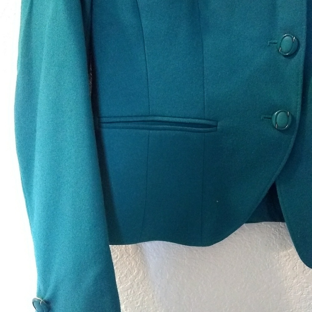 Pendleton Wool Single Button Blazer Jacket Usa - image 2